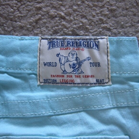 Like New Excellent Condition True Religion Women Jeans sz 27 Made in Mexico - Picture 3 of 5